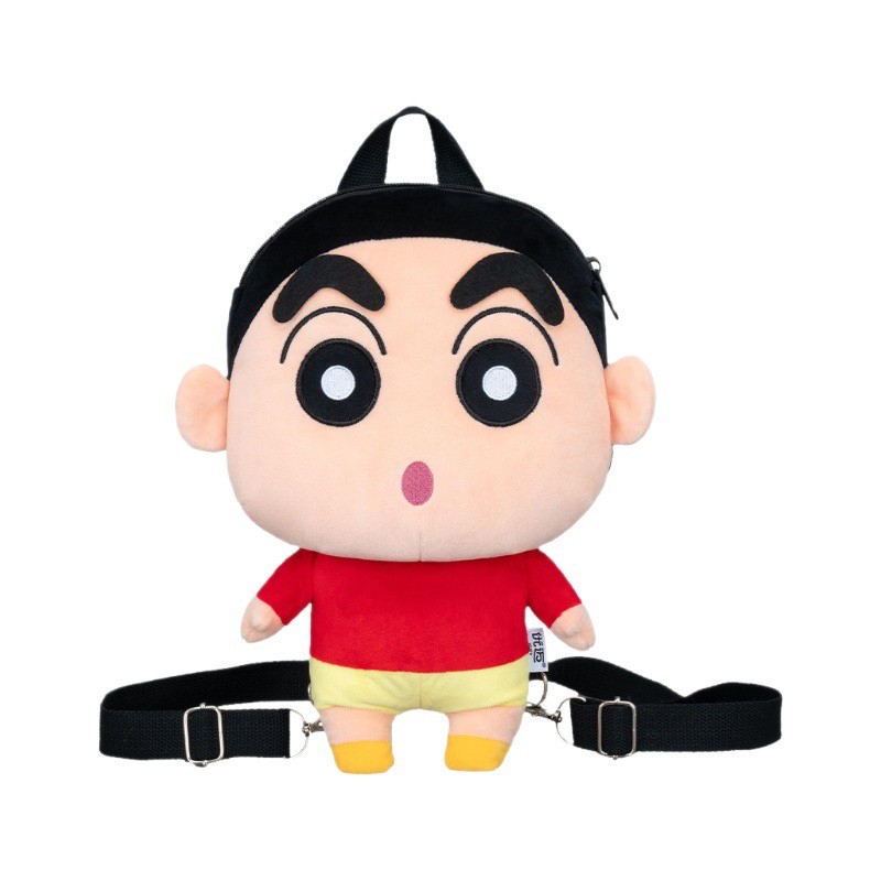 กระเป๋าเป้ตุ๊กตาชินจังลิขสิทธิ์แท้ Crayon Shinchan Doll Backpack by Youmai