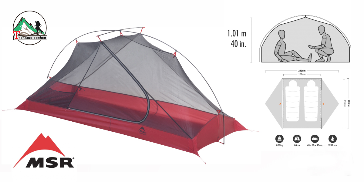 เต็นท์ MSR Carbon Reflex 1, V3