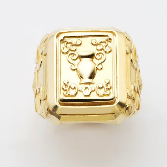 PRE-ORDER : Saint Seiya Gold Cloth Box Design Silver925 Ring