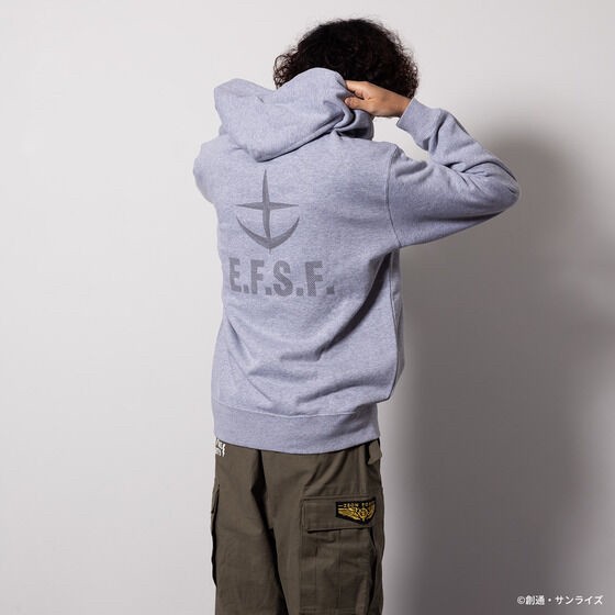 PRE-ORDER : STRICT-G.ARMS "Mobile Suit Gundam" Zip Hoodie Reflector