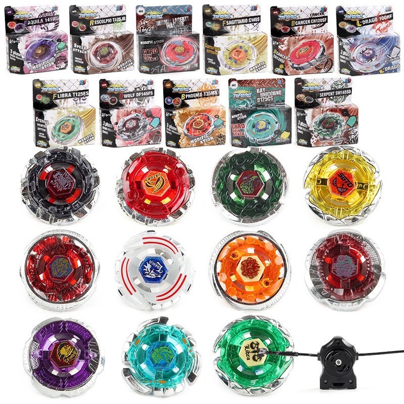 ลูกข่างเบย์เบลด Beyblade TopGyro มาพร้อมตัวชูทและสายดึง