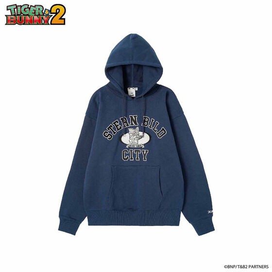 PRE-ORDER : X-girl × TIGER & BUNNY 2 STERN BILD SWEAT HOODIE