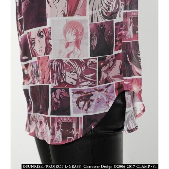 PRE-ORDER : Code Geass R4G Total Pattern Shirt (CODE GEASS SCENE PHOTO SHIRT)
