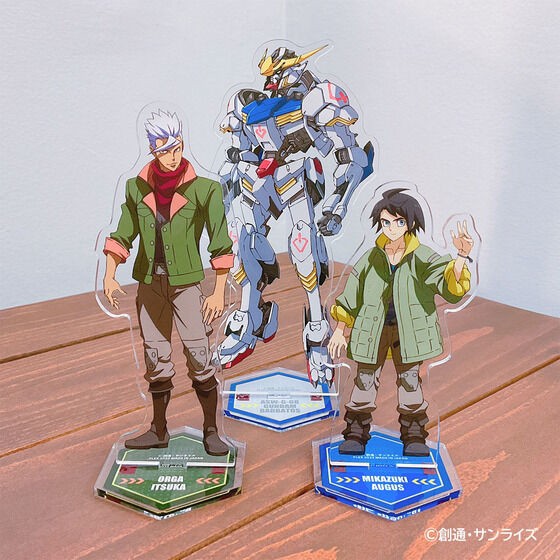 PRE-ORDER : "Mobile Suit Gundam Iron-Blooded Orphans" & "Wild Hunt" Acrylic Stand