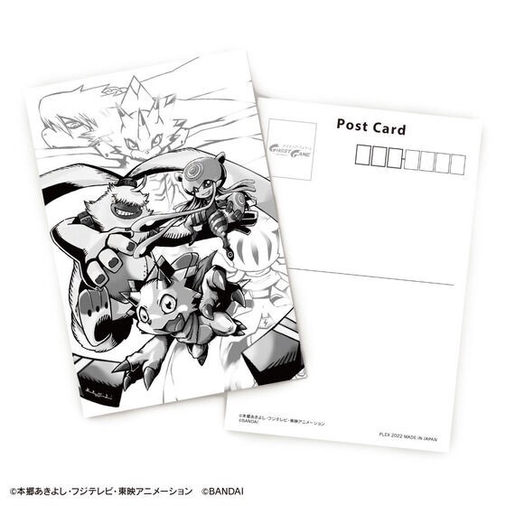 PRE-ORDER : Kenji Watanabe Duplicate Original Picture Digimon Ghost Game High-definition Acrylic Art