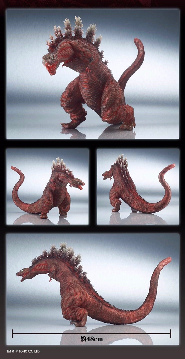 PRE-ORDER : TOHO LARGE MONSTER SERIES GODZILLA (2016) THIRD FORM CLEAR VER.
