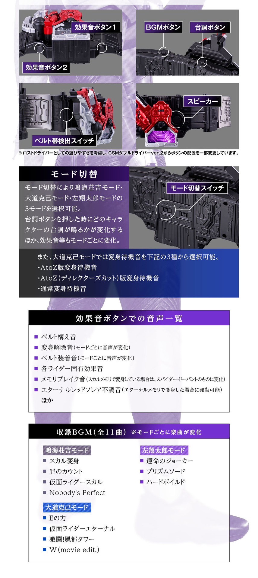 PRE-ORDER : CSM Lost Driver ver.2