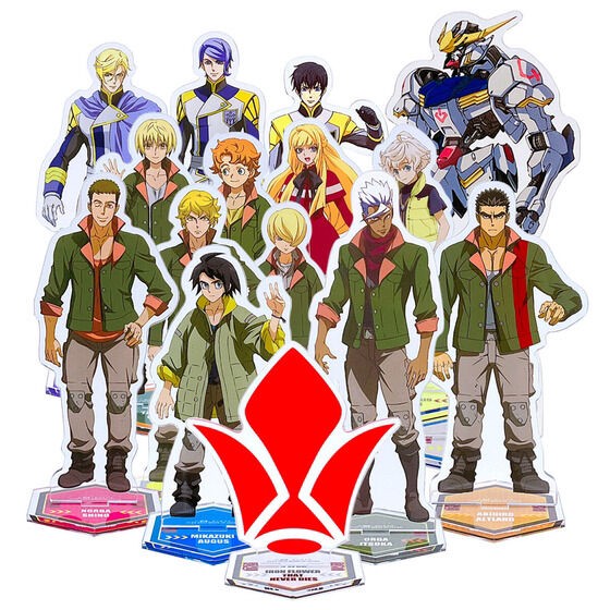 PRE-ORDER : "Mobile Suit Gundam Iron-Blooded Orphans" & "Wild Hunt" Acrylic Stand