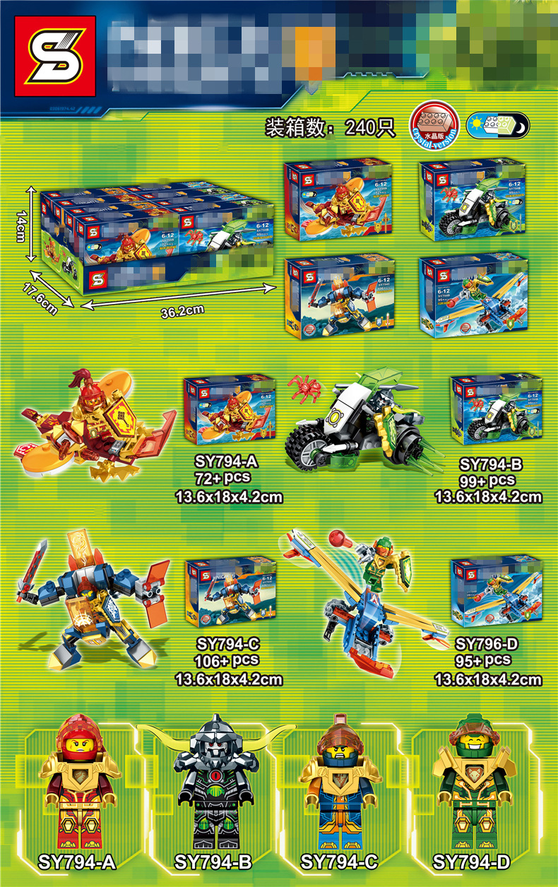 SY 794 A-D Nexo Knights
