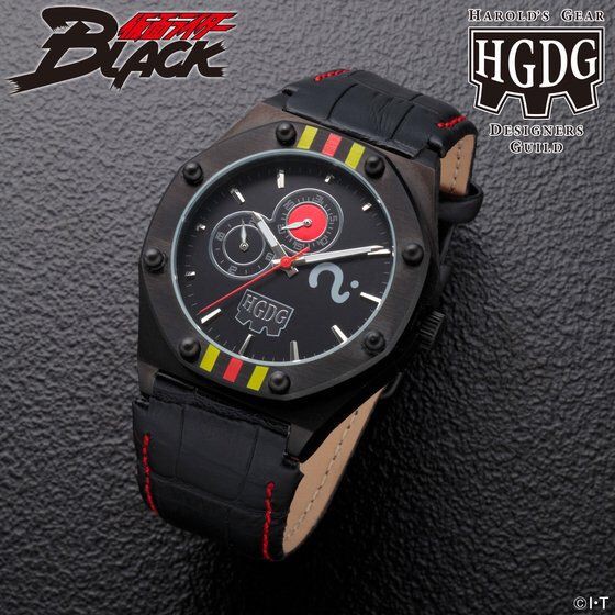 PRE-ORDER : Harold's Gear DG Kamen Rider BLACK 30th Anniversary Memorial Watch BLACK MODEL