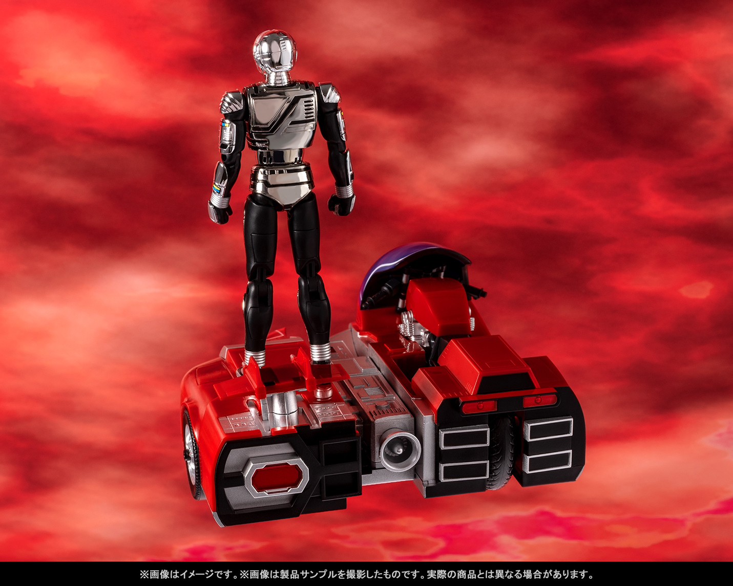 CHOGOKIN - Space Sheriff Gavan & Saibarian by Bandai