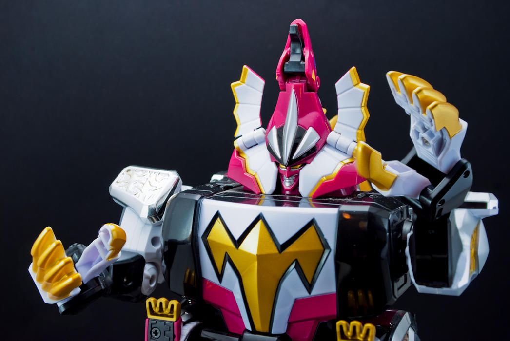 Bakuryuu Sentai Abaranger - DX Killer-Oh by Bandai (มือสอง ระบบเสีย)