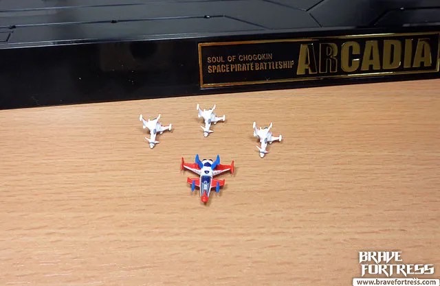 หุ่นเหล็ก Soul of Chogokin - GX-93 Space Pirate Battleship Arcadia - By Bandai