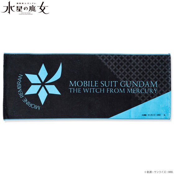 PRE-ORDER : Mobile Suit Gundam The Witch from Mercury Character Motif Mark Face Towel