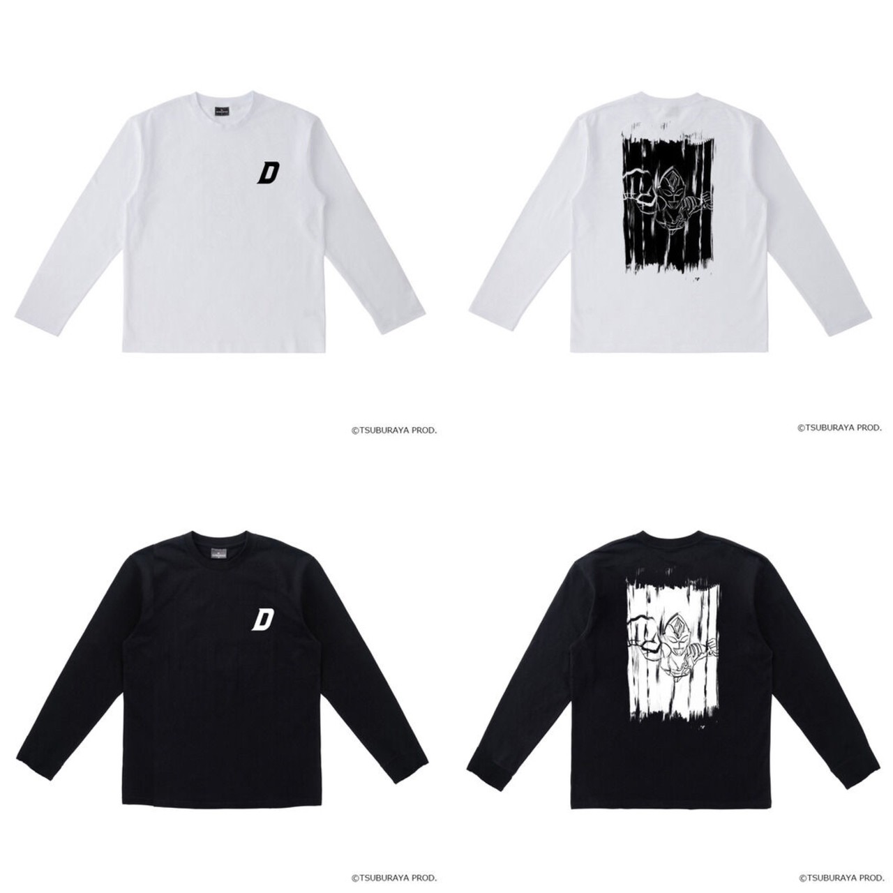 PRE-ORDER : ULTRA STYLE Ultraman Decker Long Sleeve T-shirt (Men's)