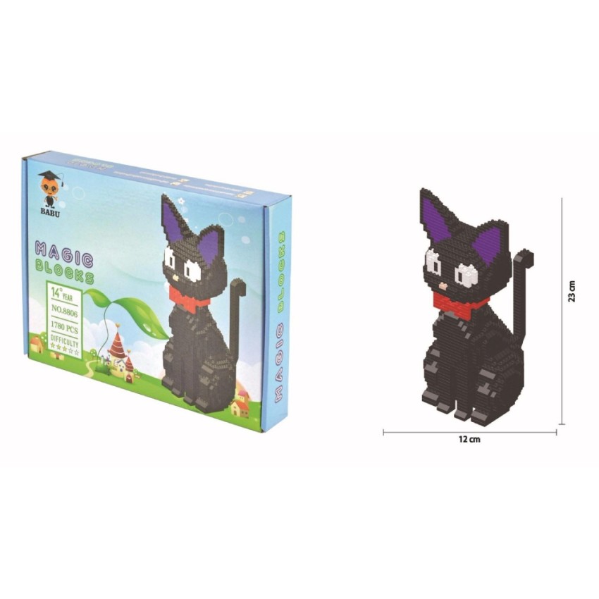 Babu 8806 Black Cat 1780pcs