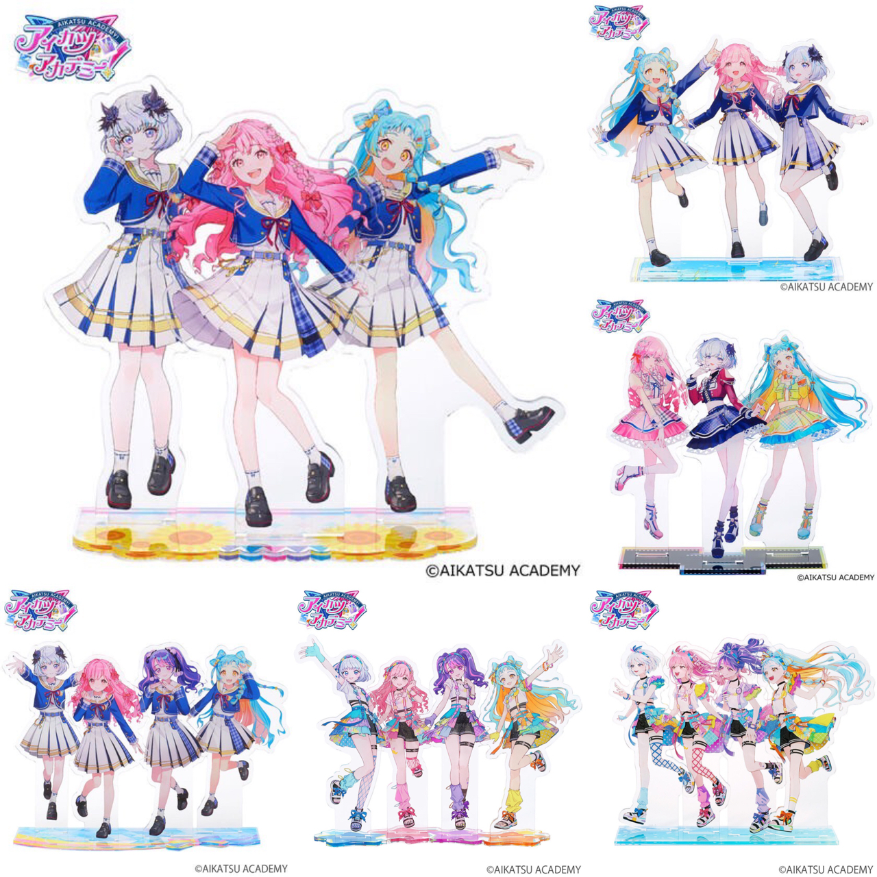 PRE-ORDER : Aikatsu Academy! Illustration Acrylic Stand