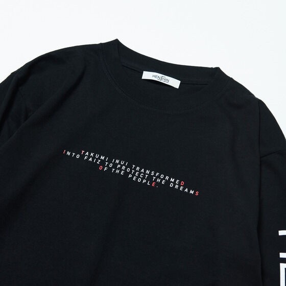 PRE-ORDER : Long Sleeve T-shirt Kamen Rider 555 | HENSHIN by KAMEN RIDER x S.H.Figuarts