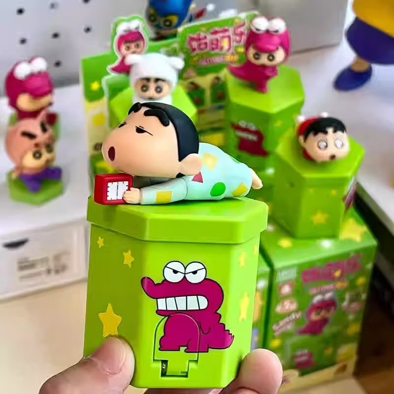 กล่องใส่ลูกอม โมเดล ได้ 1 ตัว | Crayon Shinchan - Candy Power Gasha Machine by LDCX
