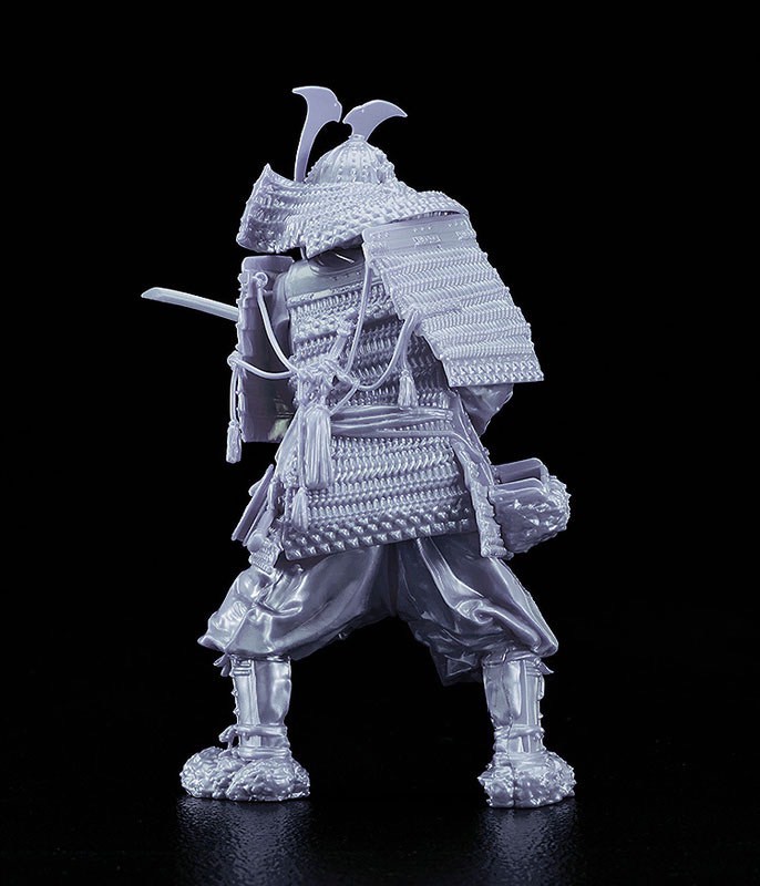 Pre-order : 1/12 PLAMAX Kamakura Period Armored Warrior: Gold / Silver / Copper Color Edition Plastic Model Kit by Max Factory