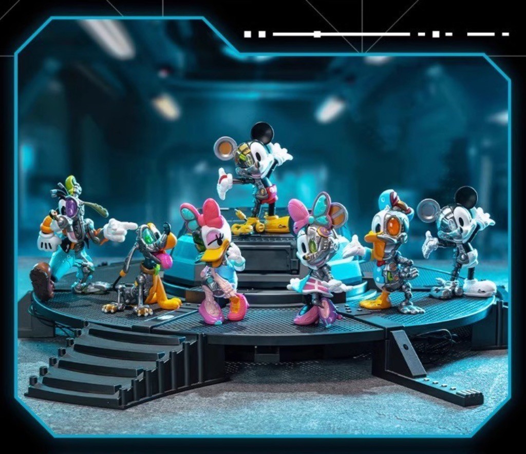 โมเดล ได้ 1 ตัว | Disney - Mickey and Friends Cyborg Series by 52Toys