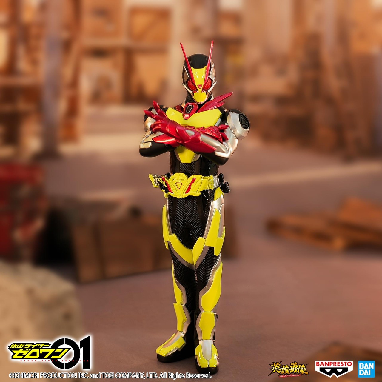 Pre-order : KAMEN RIDER ZERO-ONE HERO'S BRAVE STATUE FIGURE KAMEN RIDER ZERO-TWO (VER.A/B)