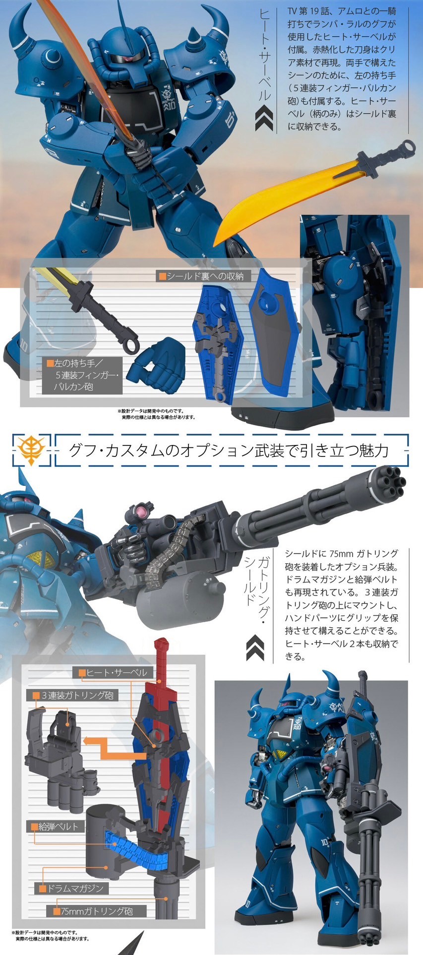 PRE-ORDER : GUNDAM FIX FIGURATION METAL COMPOSITE MS-07B GOUF