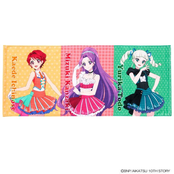 PRE-ORDER : Aikatsu! ~10th STORY~ STARWAY Face Towel to the Future