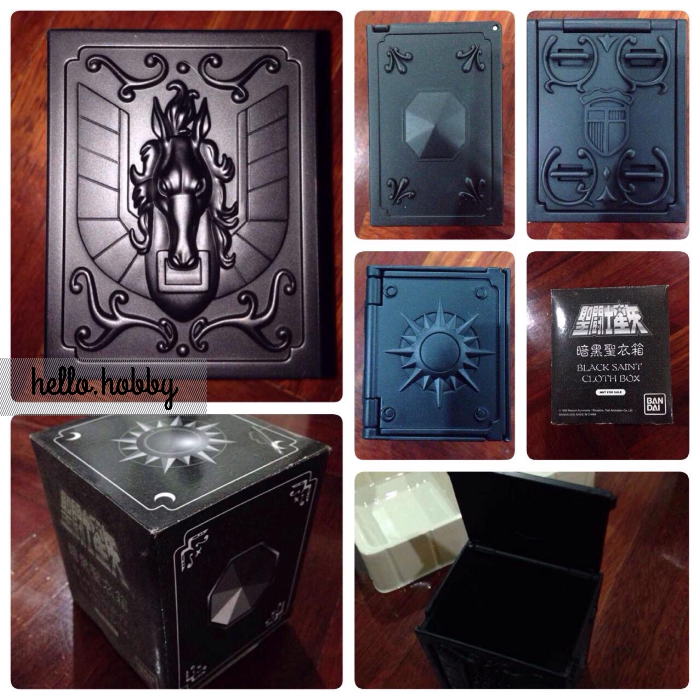Saint Seiya Black Saint Cloth Box by Bandai
