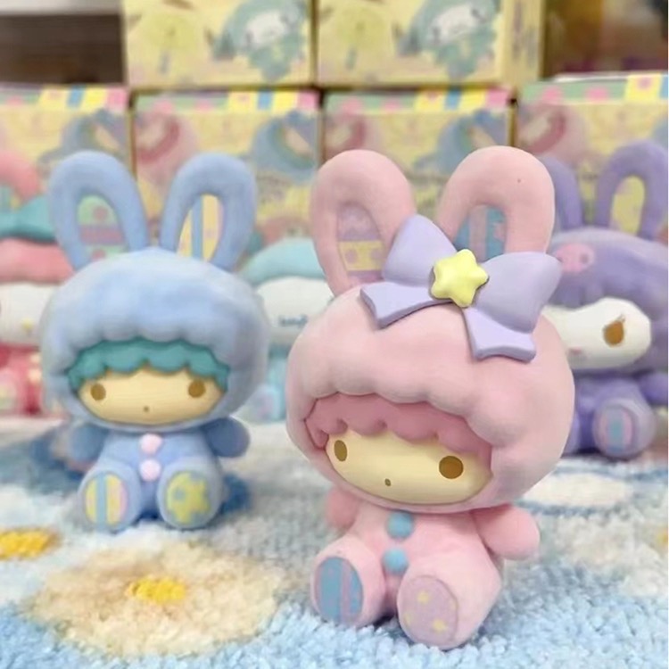 Sanrio Characters Rabbit Flocking Series by Miniso (Set of 6)