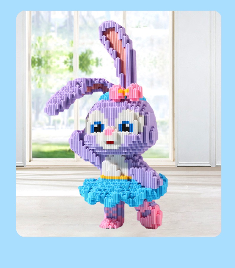 เลโก้นาโนแบบเฟืองไซส์ Jumbo - Haicaipin 57001-57002 - Disney - Stella Lou