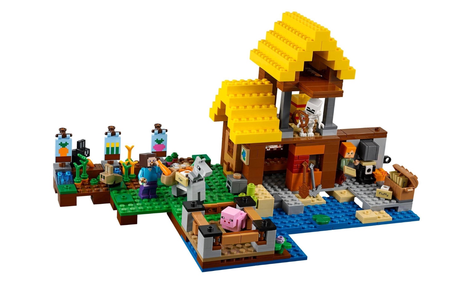 SY 991 Minecraft The Farm Cottage 570pcs