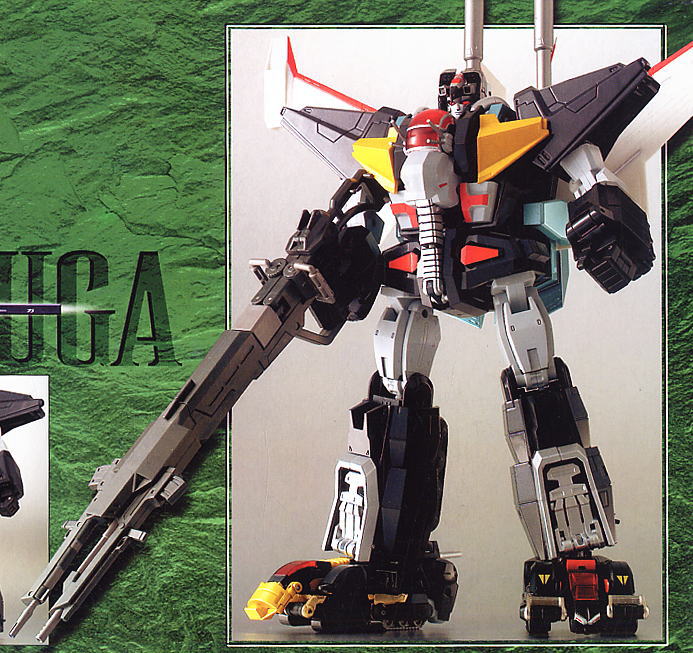 SOUL OF CHOGOKIN GX-13 Dancouga by Bandai (มือสองสภาพ 90% ติดเหลืองมาจุด)