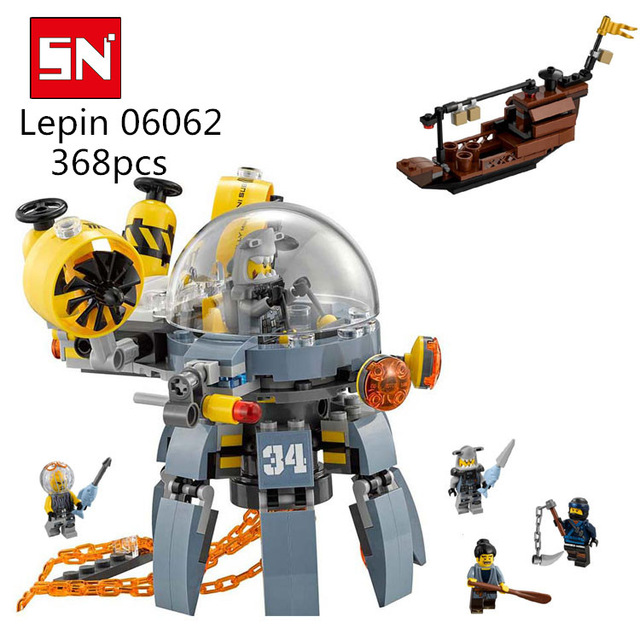 Lepin 06062 Ninjago Flying Jelly Sub 368pcs