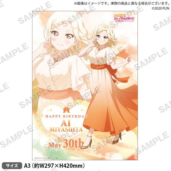 PRE-ORDER : Love Live! Nijigasaki High School Idol Club Purchasing Department BIRTHDAY Present ~Miyashita Ai Celebration Set~