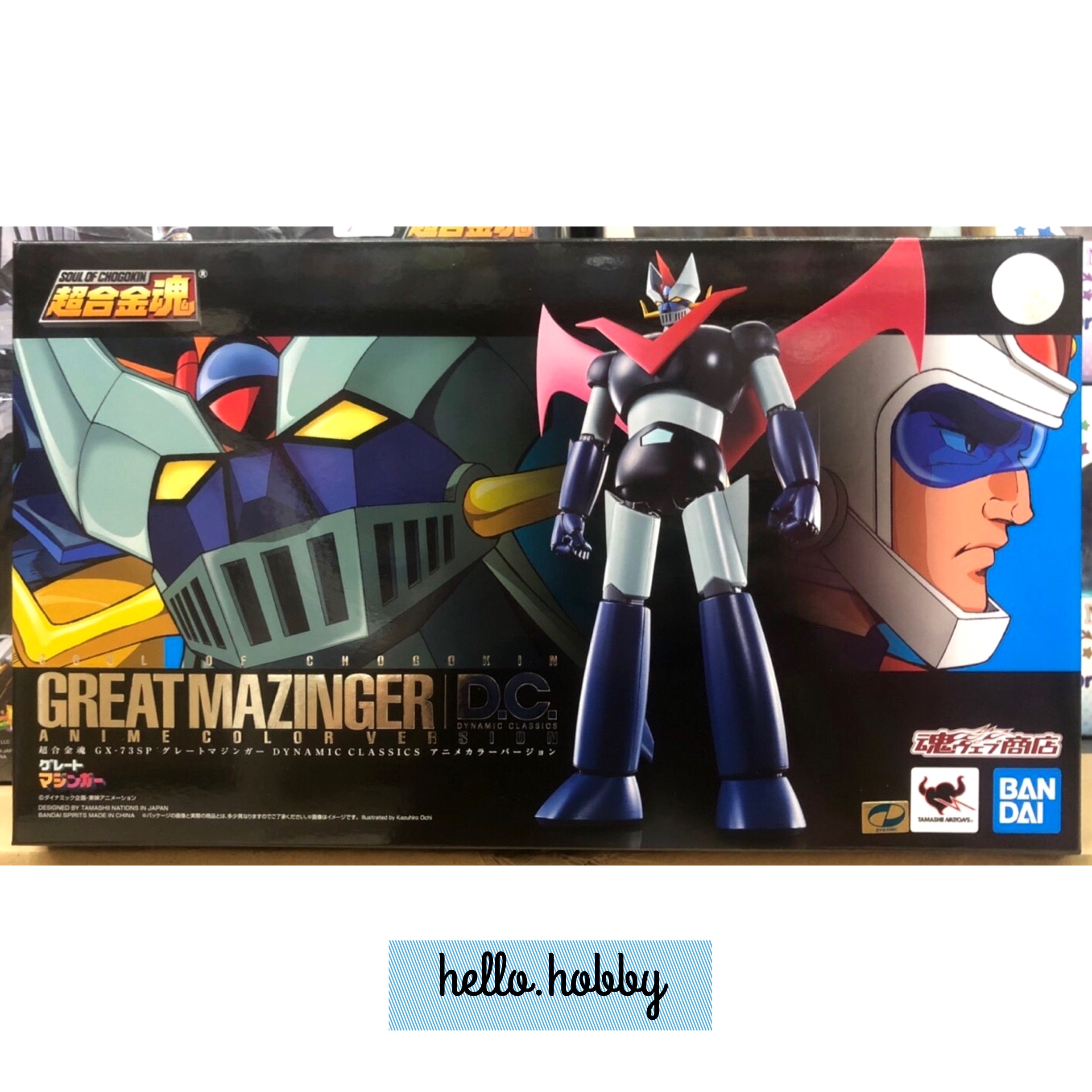SOUL OF CHOGOKIN GX-73SP GREAT MAZINGER D.C. ANIME COLOR VERSION by Premium Bandai (มีกล่องน้ำตาล)