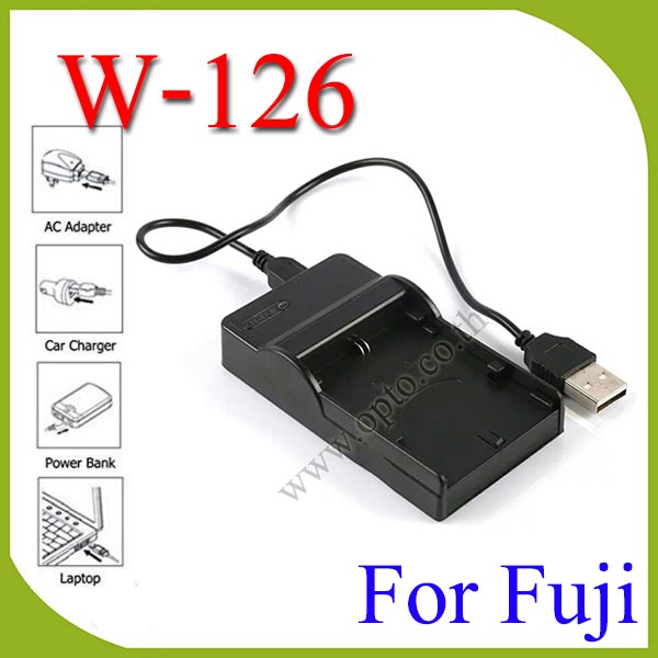 USB BC-W126 Battery Charger แท่นชาร์จสำหรับแบตเตอรี่ฟูจิ FujiFlim NP-W126