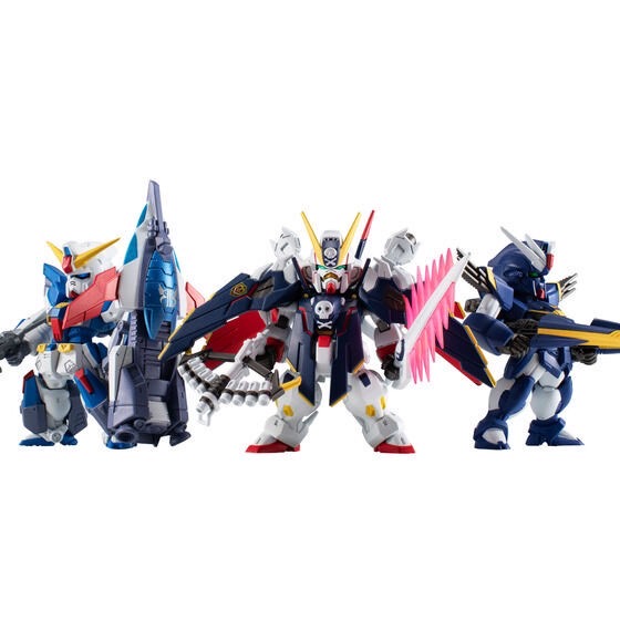 PRE-ORDER : FW GUNDAM CONVERGE CORE Mobile Suit Crossbone Gundam Steel 7 B Team Set