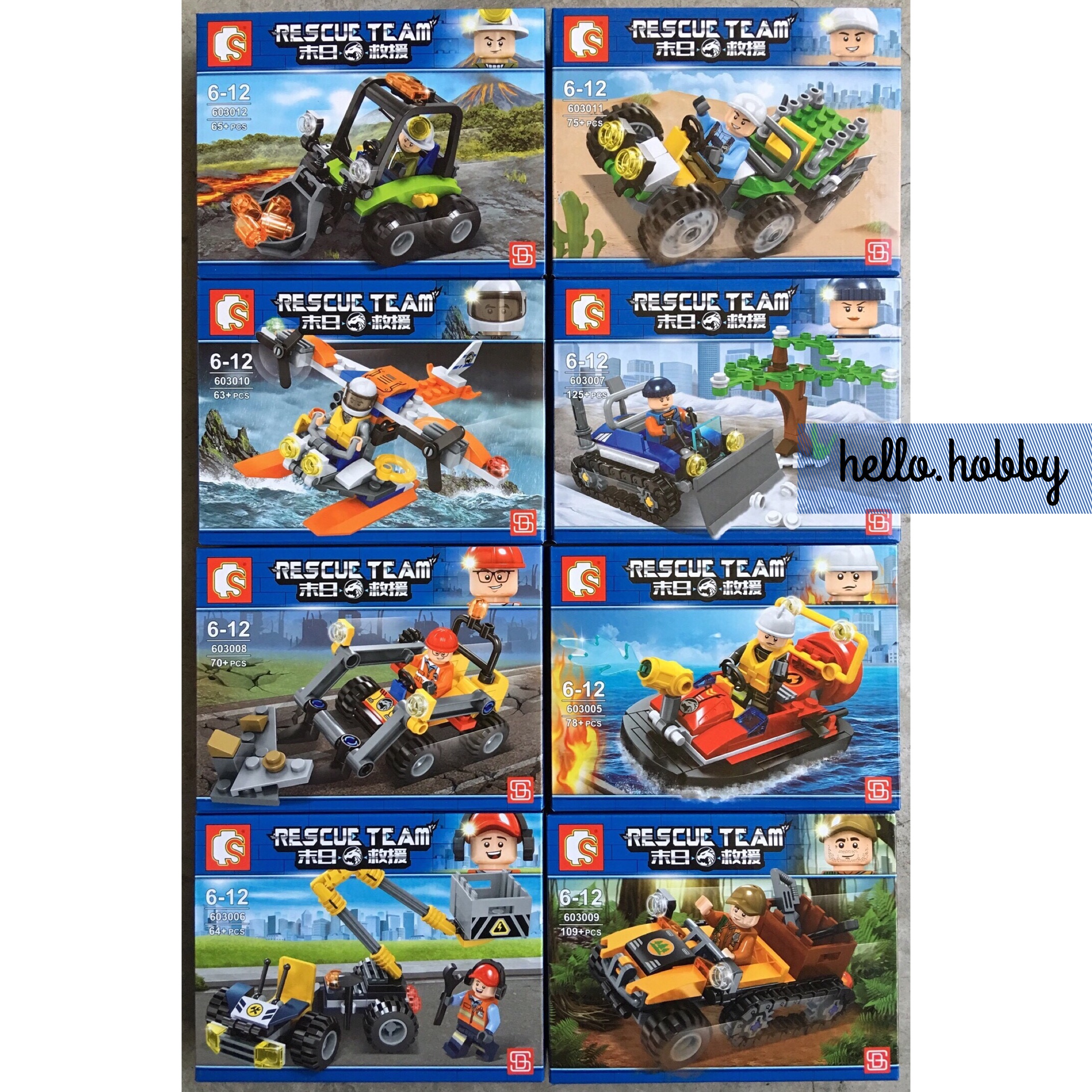 SY 603005-603012 Rescue Team