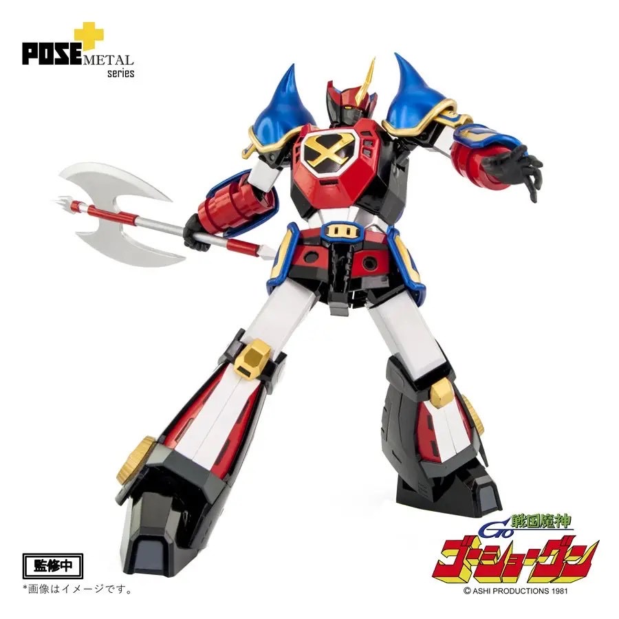 POSE+ Metal Series P+03 Sengoku Majin GoShogun by AWAKEN STUDIO (Art Storm) (สภาพใหม่เปิดเช็ค)