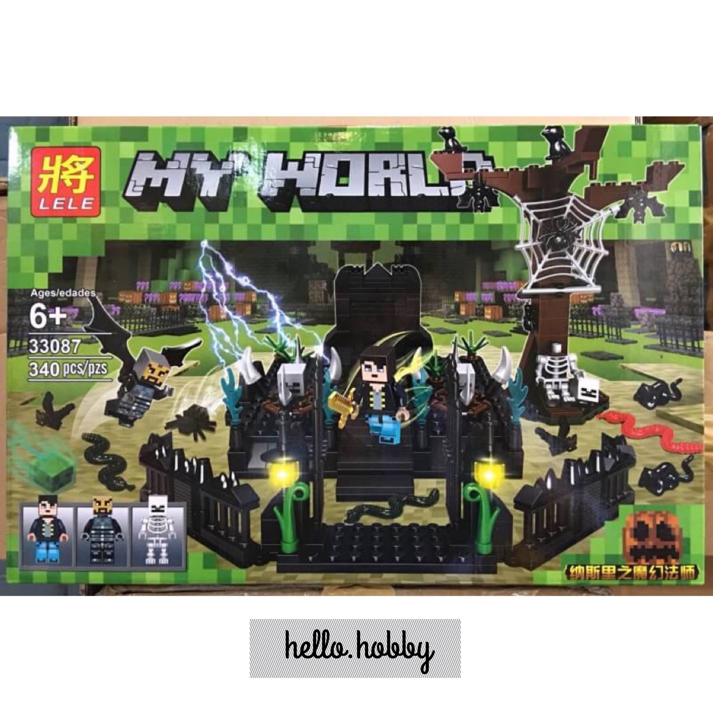 Lele 33087 Minecraft 340pcs
