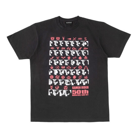 PRE-ORDER : Kamen Rider 50th Kamen Rider Revice & Kamen Rider Series Profile T-shirt