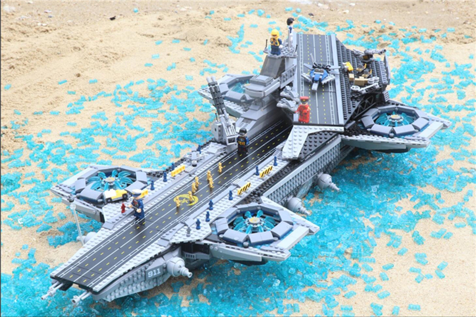 Sembo SY911 The SHIELD Helicarrier 4288pcs