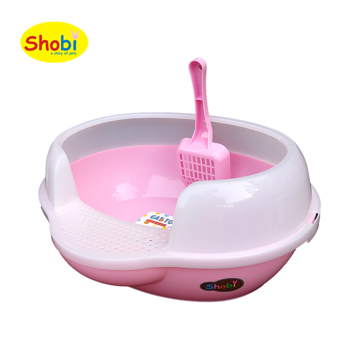 ห้องน้ำแมวทรงกลม