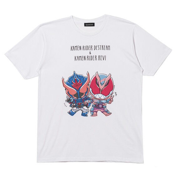 PRE-ORDER : Kamen Rider Revice Deformed T-shirt Two-shot Pattern Second Edition