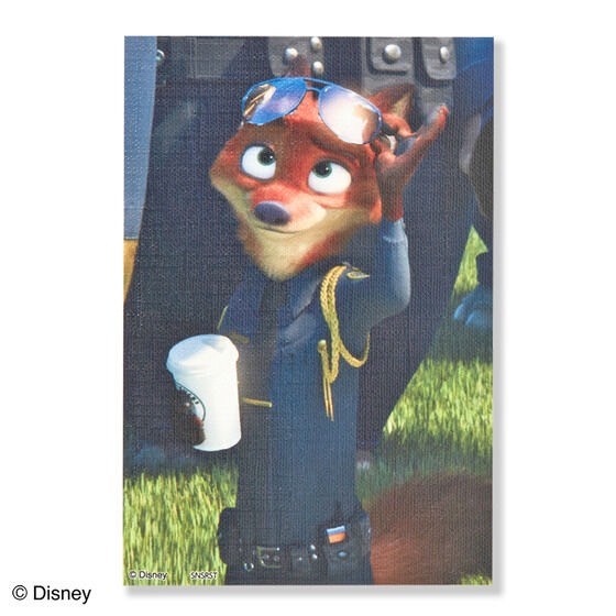 PRE-ORDER : Zootopia Canvas Style Postcard (10 types in total) (Random)