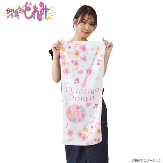 PRE-ORDER : Ojamajo Doremi Item Pattern Face Towel