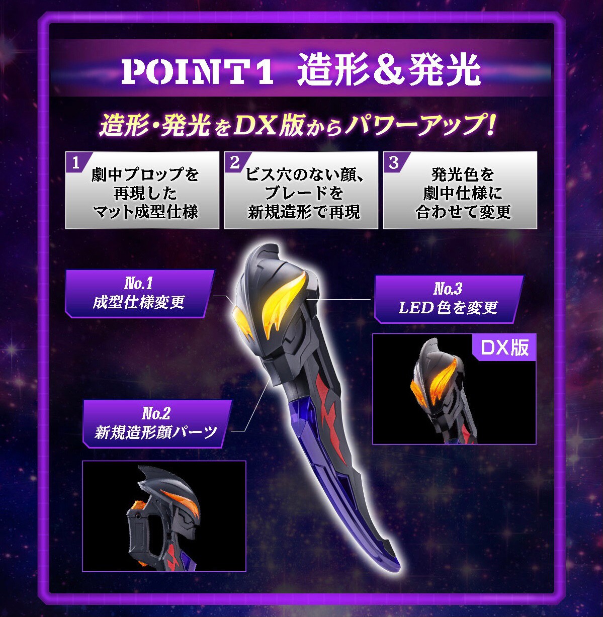 Ultraman - Ultraman Z Dx Beliarok -Deathcium Talking Ver.- by Premium Bandai (มีไฟ มีเสียง) (Limited Lot JP มีกล่องน้ำตาล)