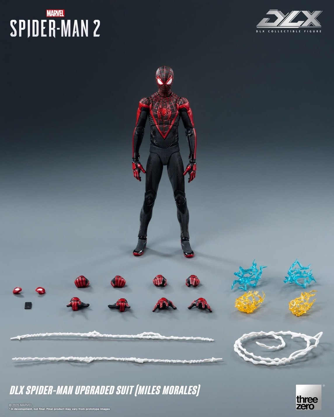 Pre-order : Marvel’s Spider-Man 2 DLX Spider-Man Upgraded Suit (Miles Morales) by Threezero