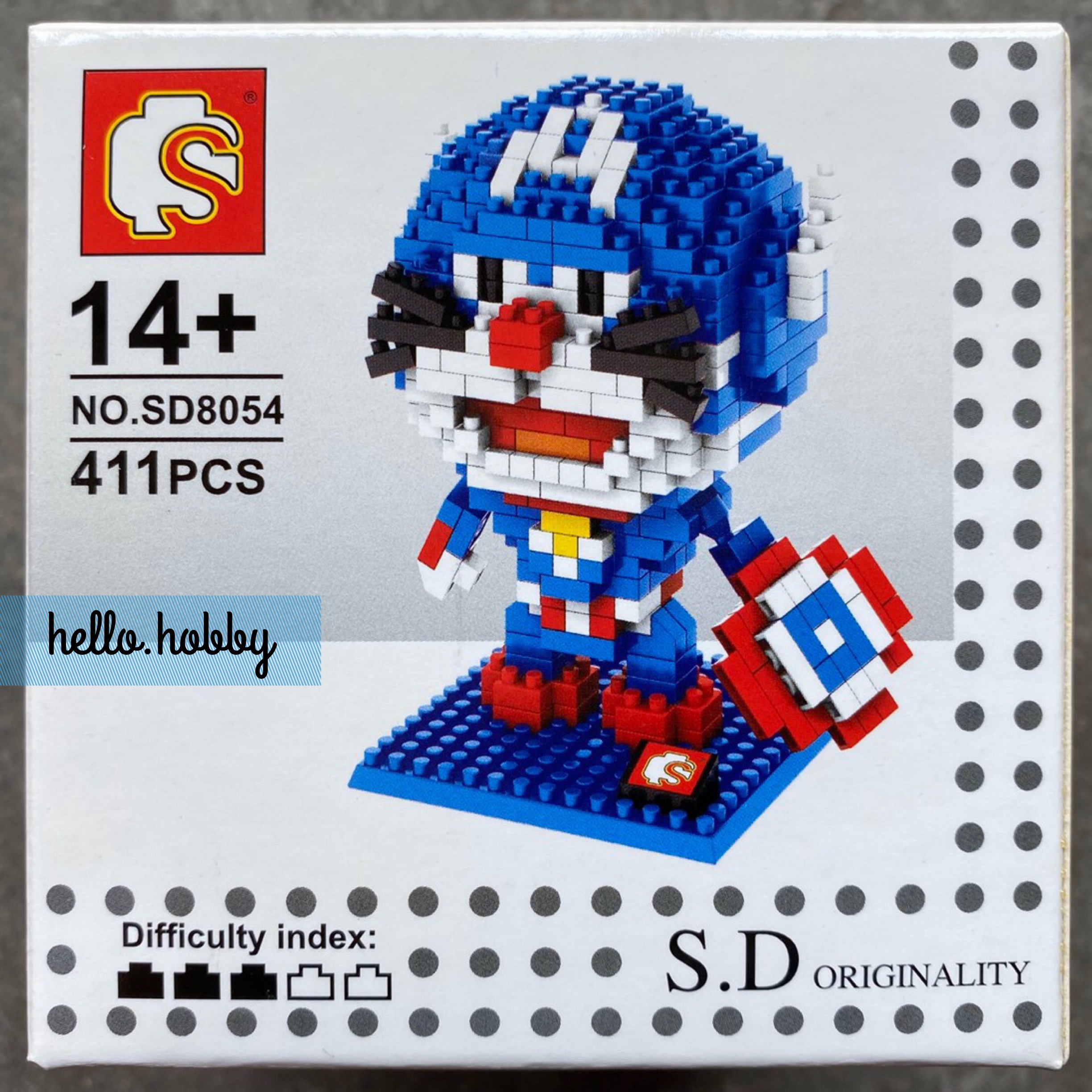 SD 8049-8055 Doraemon Super Heroes Set